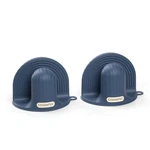 Cosamtec Silicone Oven Mitts Heat Resistant Mini Gloves And Ocean Blue. Fixed Price $21.99.