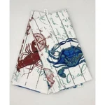 Crab Lobster Tea Kitchen Terry Towel Pair 2 Cotton Super Absorbent Nautical Nwt. Fixed Price $26.95.