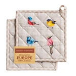 Maison D' Hermine 8" X (pot Holder Pack Of 2), 001 - Birdies Wire. Fixed Price $35.12.