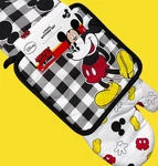 Disney Mickey Mouse Kitchen Set, 3 Piece, Towel, Oven Mitt, Pot Holder. Fixed Price $12.95.