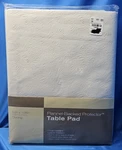 Nip 52" X 108" Oblong Flannel Backed Table Pad Protector Elrene Home Fashions. Fixed Price $20.00.