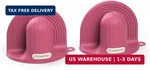 Silicone Mini Oven Mitts Heat Resistant Pinch Grips Pot Holder Kitchen Set Of 2. Fixed Price $18.19.