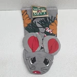 Vintage Merry Mitt Christmas Mouse 3D Holiday Oven Nwt. Fixed Price $39.90.