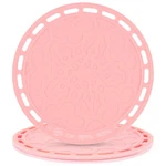 Smithcraft Silicone Trivet Mat - Big Round Coaster 20X20CM, K: Pink. Fixed Price $20.41.