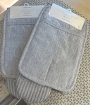The Kitchen Shop Oven Mitt & Pot Set Of 2 W/ Silicone Lining Lot Packs. Fixed Price $24.99.