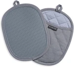 2-PACK Silicone Pot Holders For Kitchen Heat Resistant Up To 500 F, Gray. Fixed Price $14.66.