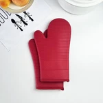 2PCS Silicone Oven Mitts Heat Resistant Non-slip Bbq Kitchen Cooking Gloves- Red. Fixed Price $18.99.