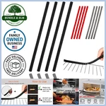 Silicone Oven Rack Guards Pack 4 Edge Protectors Heat Resistant Burn Prevention. Fixed Price $20.91.