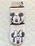 Disney 2PK Mini Mitts Mickey & Minnie Kitchen Oven H-178. Fixed Price $13.00.