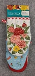 The Pioneer Woman Mini Oven Mitts 2-PC Sweet Rose Kitchen Silicone Grips. Fixed Price $17.99.