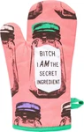 Humorous "secret Ingredient" Oven Mitts 100% Cotton, Super-insulated, 12.5"X7.. Fixed Price $32.99.