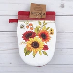 Kitchen Oven Mitt Grabber Harvest Sunflower Bee. Fixed Price $13.43.