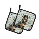 Carolines Treasures WDK6865PTHD 7.5 X In. Black & Tan Afghan Hound Coasta.... Fixed Price $28.06.