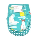 Everyday Living Home Kitchen Teal Cats 5.5" X 7.5" Oven Grabber Mitt. Fixed Price $11.20.