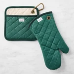 Grilling Oven Mitt & Potholder Set-williams Sonoma 44526. Fixed Price $22.99.