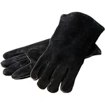 Lodge Cast Iron Leather Gloves Made In America Item # A5-2. Fixed Price $25.00.