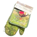 3 Pcs Kitchen Towel Sets Rooster Oven Mitt & Potholder 100%COTTON. Fixed Price $14.99.