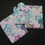 Golden Girls Oven Mitt 2 Tea Towels Kitchen Dining Set Cotton Blue Purple New. Fixed Price $40.00.