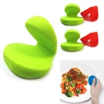 4 Pack Silicone Holder Grip Hot Plate Pot Pan Heat Resistant Oven Kitchen Bake. Fixed Price $9.80.