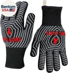 Bbq Gloves, Oven 1472 Extreme Heat Resistant,grilling Silicone. Fixed Price $23.86.