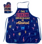 The Secret Ingredient Is Alcohol Funny Drinking Cocktail Graphic Kitchen. Fixed Price $11.30.