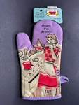 Nwt Blue Q Oven Mitt "oops, I'm Drunk" Super-insulated Cotton. Fixed Price $10.00.