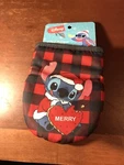 Disney Santa Stitch Merry 2PACK Oversized Mini Mitts Pot Holders New Best Brands. Fixed Price $15.00.