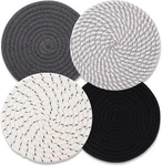 Trivets For Hot Dishes, Pads Kitchen, 7'' Pots Gray. Fixed Price $11.39.