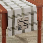 Timberline 13X54 Table Runner Country Cabin Lodge Green Plaid Rustic Park. Fixed Price $19.16.