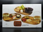 Ironwood 28308 Gourmet Cocktail Plates Acacia Set Of 4 (new). Fixed Price $15.00.