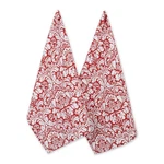 Dii Cotton Damask Kitchen Dish Towels Set Of 2, 28X18, Low Lint, Tango Red. Fixed Price $18.90.