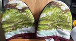 Farmhouse Mini Oven Mitts (2) Fabric 6 X In.new. Fixed Price $9.00.