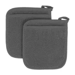 Pocketed Pot Holders Oven Mitts Terry Cloth Cotton Kitchen Cooking 2 Pack. Fixed Price $25.36.