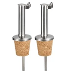 2PCS Auto Flip Olive Oil Spout Cork Design Wine Bottle Stoppers For. Fixed Price $13.28.