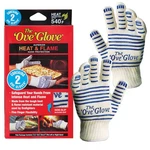 The Glove - Superior Heat & Flame Hand Protection Pack Of 2 Oven Mitts. Fixed Price $37.09.