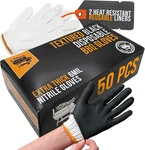 Bla Disposable Bbq Grill Gloves Kit - 50 Heavy Duty Textured Grip And 2. Fixed Price $20.39.