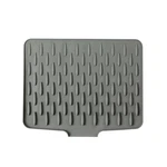 Silicone Dish Drying Mat For Kitchen Counter With Built-in Drain, Heat-resist.... Fixed Price $36.05.
