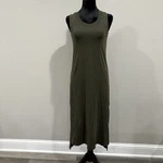 Lululemon All Yours Tank Maxi Dress Dark Olive Size 2. Fixed Price $58.00.