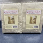 Spring Meadow Cotton Blend Champagne Damask Dining Chair Covers Up 42 New. Fixed Price $24.95.
