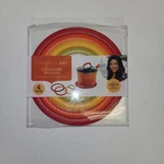 Rachael Ray Silicone Trivets Set Of 4 Heat Resistant 500F Non-slip Kitchen Mats. Fixed Price $16.99.