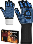 Arfnkim Bbq Oven Gloves, 1472 3LAYERS Heat Resistant Mitts Silicone Non.... Fixed Price $35.69.