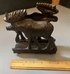 Moose Napkin Holder Cast Iron Park Designs Nwot. Fixed Price $24.00.