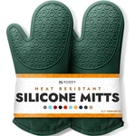 Bpa-free Silicone Oven Mitts Ultra Heat Resistant Up To 500. Fixed Price $30.46.