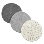 Set Trivets 100% Pure Cotton Thread Weave Hot .... Fixed Price $12.92.