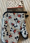 Disney Mickey Mouse 2-PACK Mini Oven Mitt Rubberized Gray Pot Holder New W/ Tag. Fixed Price $10.00.