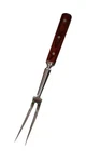 Sunrise Kitchen Supply Forged Full Tang Carving Fork With Wood Handle (14"). Fixed Price $44.00.