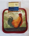 Nwt Farm Fresh Rooster Pot Holders - Home Collection By Greenbriar International. Fixed Price $12.00.