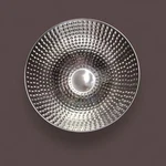 Creative Round Hammered Metal Bowl In Oxidized Silver. Fixed Price $23.00.