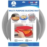 Koomall Multi-use Microwave Mat, GRAY12+10 Inch,. Fixed Price $26.11.