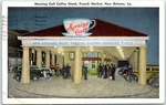 Postcard - Morning Call Coffee Stand, French Market New Orleans, Louisiana. Fixed Price $8.39.